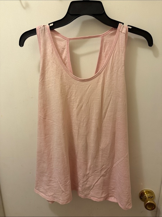 Brisas Tops - Brisas Open Back Pink Tank Top - Sleeveless Scoop Neck